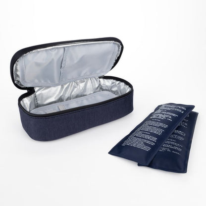 Estuche Porta Insulina Kamed Azul Noche Jaspeado