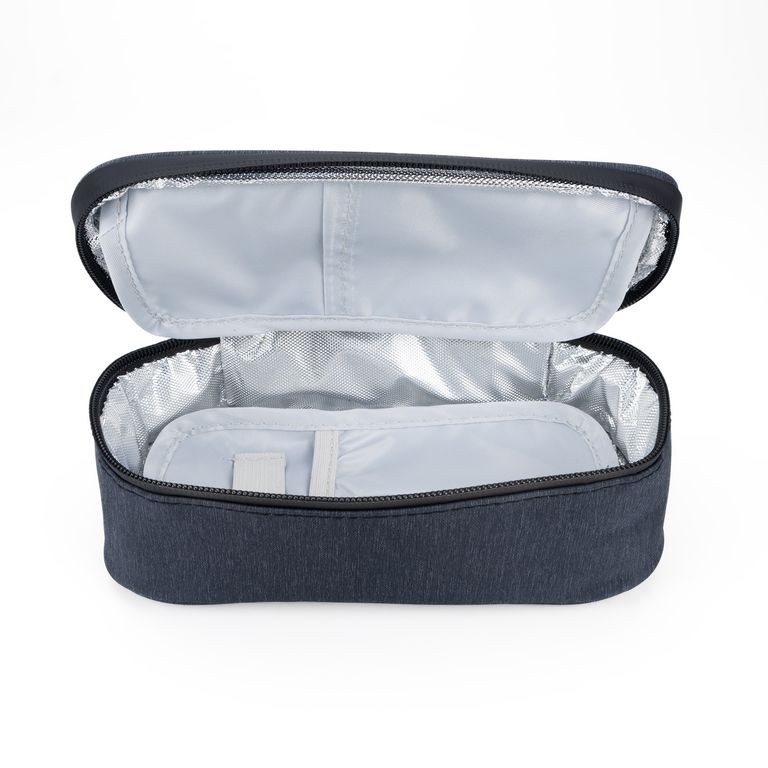 Estuche Porta Insulina Kamed Gris Oscuro Jaspeado
