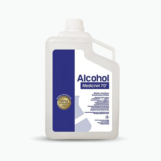 Alcohol Medicinal 70° galon de 4000 ml