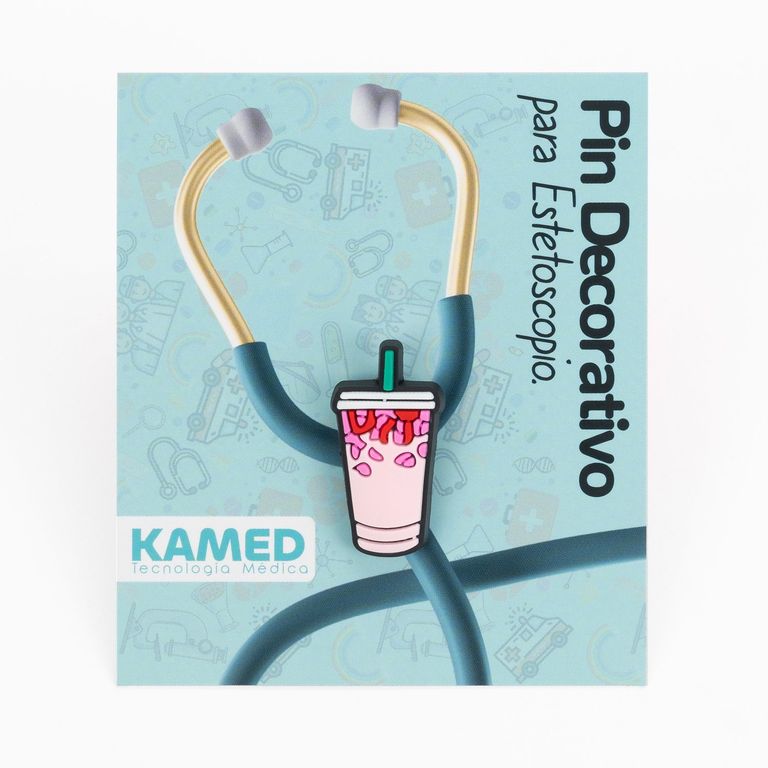 Pin Decorativo para Estetoscopio Kamed Frappé