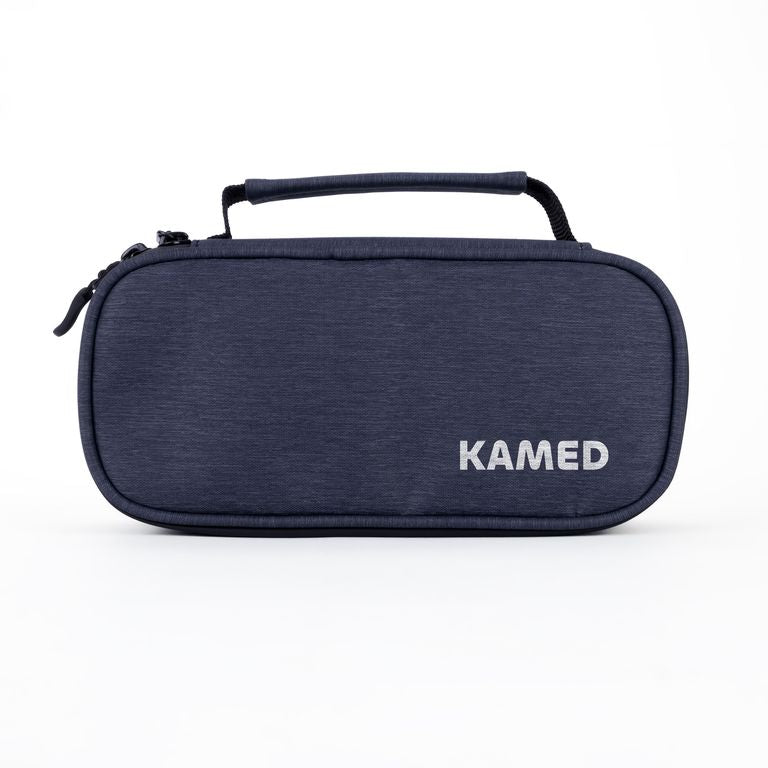 Estuche Porta Insulina Kamed Azul Noche Jaspeado