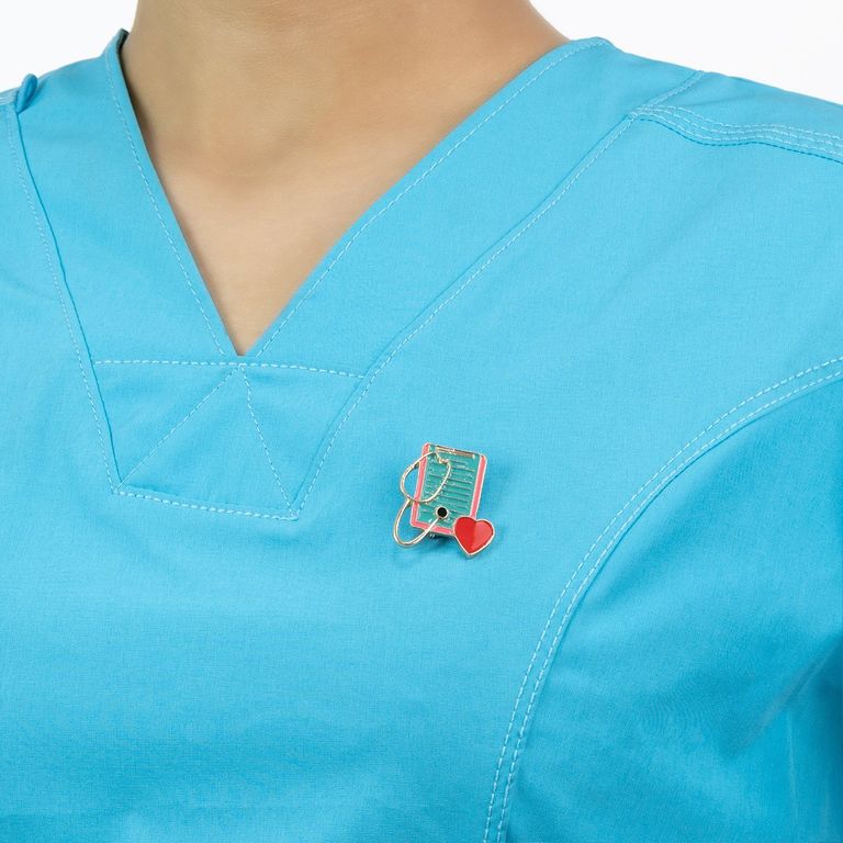 Pin Médico de Metal Kamed Libreta