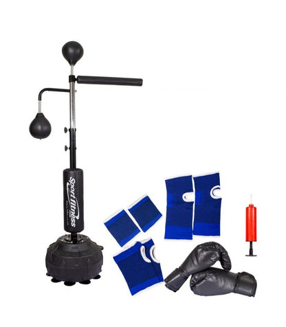 Saco de Box Multifuncional Importado con Pera y Guantes SPORT FITNESS BC-04521