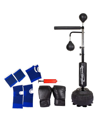 Saco de Box Multifuncional Importado con Pera y Guantes SPORT FITNESS BC-04521