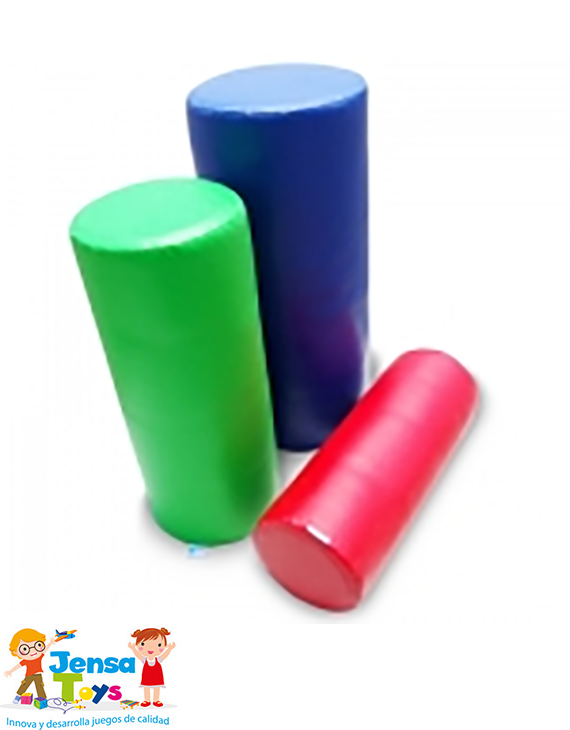 Set de Rodillos Sensoriales de Espuma x 3