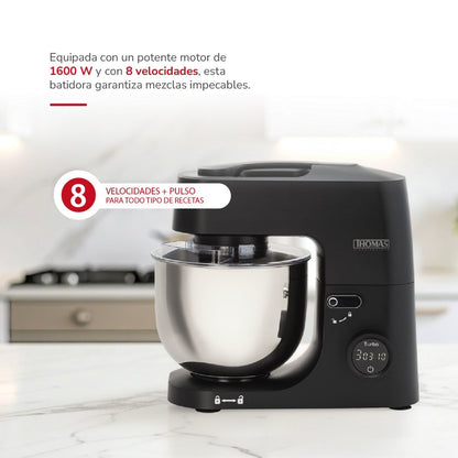Batidora de Pedestal Planetaria 5 L 1000 W THOMAS TH-915PND