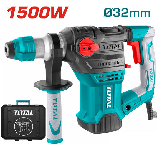 Rotomartillo SDS Plus 1500 W 3 Funciones TOTAL TH1153216