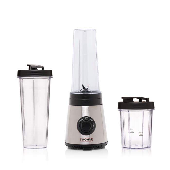 Licuadora Personal 250 W con 2 Vasos para Llevar THOMAS TH-300PB