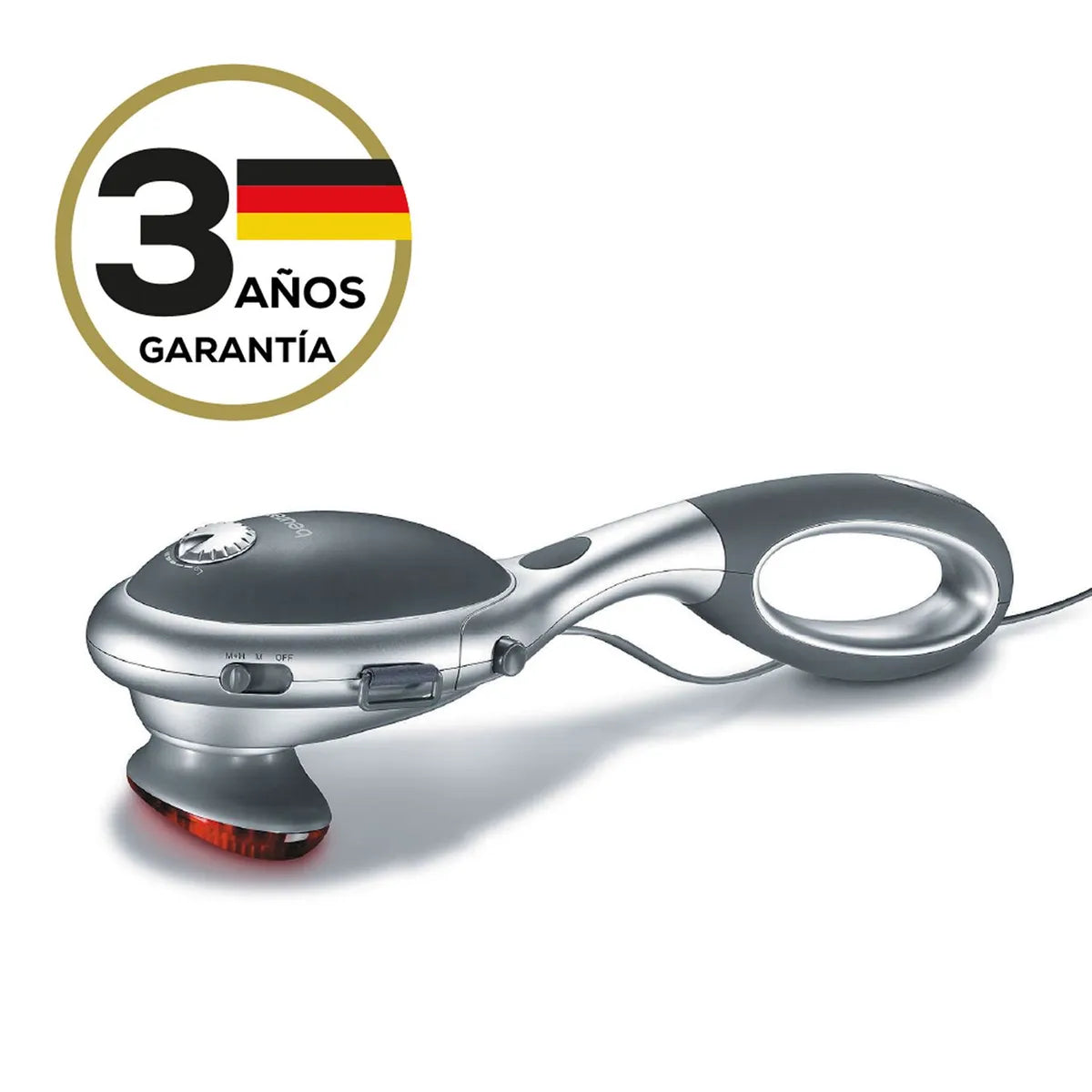 Masajeador de Mano con Calor Infrarrojo 3 Niveles BEURER MG 70