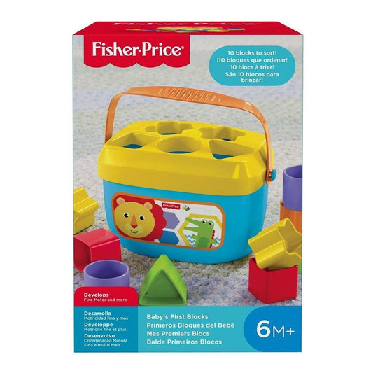 Juguete Primeros Bloques del Bebé 10 Piezas FISHER-PRICE FFC84