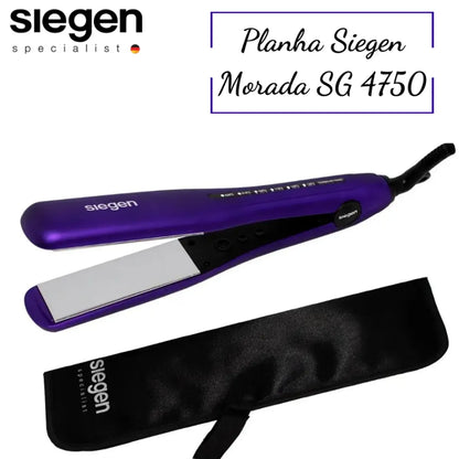 Plancha Alisadora de Titanio con Turmalina Elegance SIEGEN SG-4750