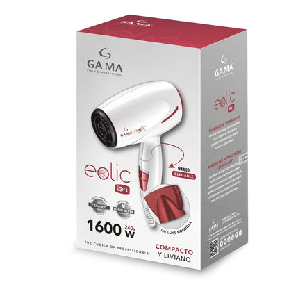 Secadora de Cabello Eolic Ceramic Ion 1600 W GAMA