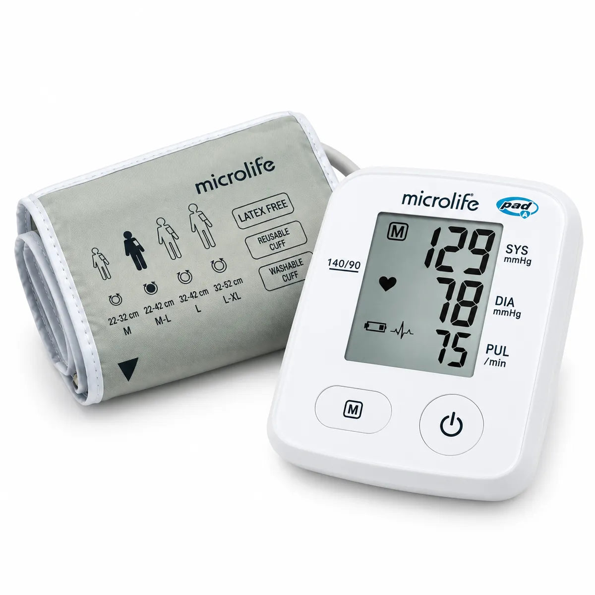 Tensiómetro Digital de Brazo con Detección de Arritmias MICROLIFE BP A100