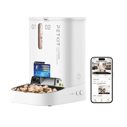 Comedero Automático Doble Tolva con Cámara HD PETKIT YumShare Dual-Hopper 2