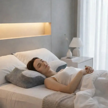 Almohada Ortopédica de Espuma Viscoelástica con Funda 3D JPSYSTEMS P-094