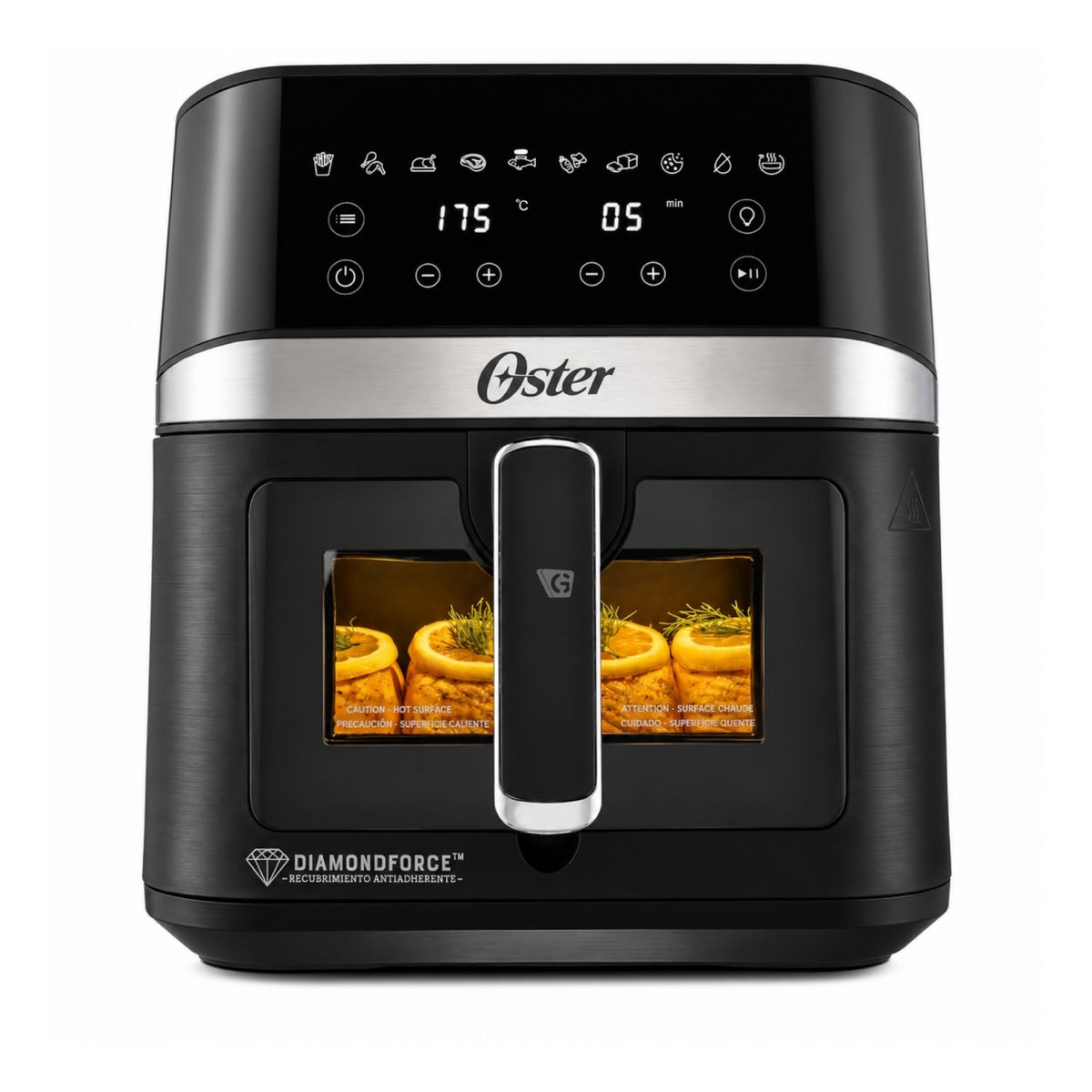 Freidora de Aire Digital DiamondForce 6 L 1700 W OSTER CKSTAF60WDDF
