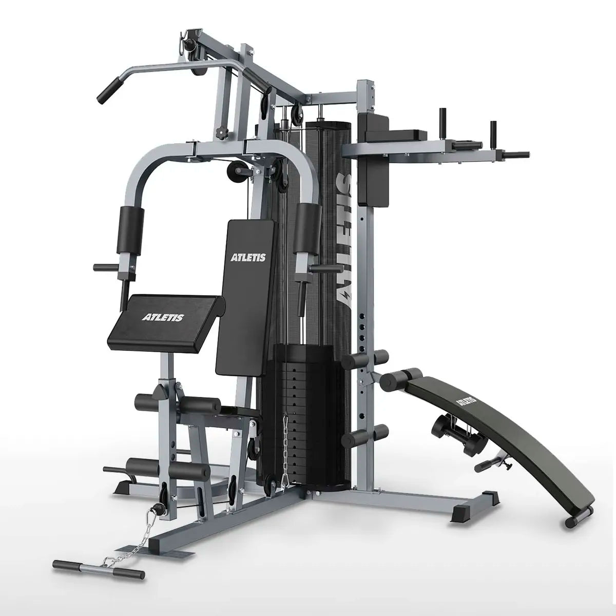Home Gym Multifuncional con Pila de 68 kg ATLETIS TF-7000