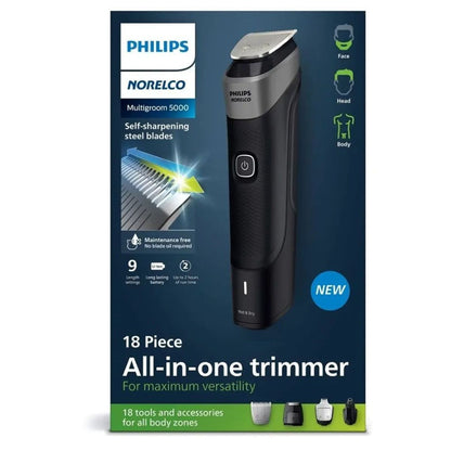 Recortadora Multigroom 5000 Todo en Uno PHILIPS NORELCO MG5900/49