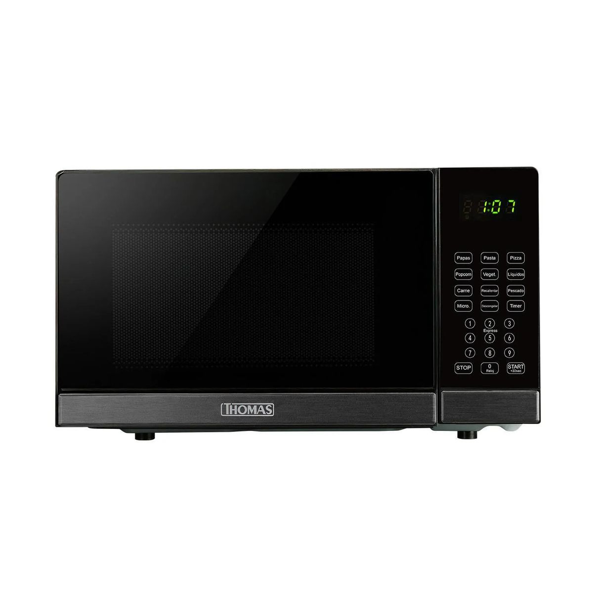 Horno Microondas Digital 20 L 700 W Plateado THOMAS TH-MW20DN