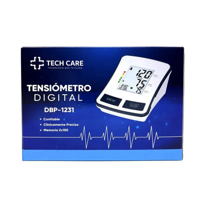 Tensiómetro de Brazo Digital Automático TECH CARE DBP-1231