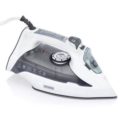 Plancha a Vapor 2200 W con Base Antiadherente THOMAS TH-7060