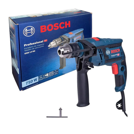 Taladro Percutor 1/2" 750 W BOSCH GSB 13 RE