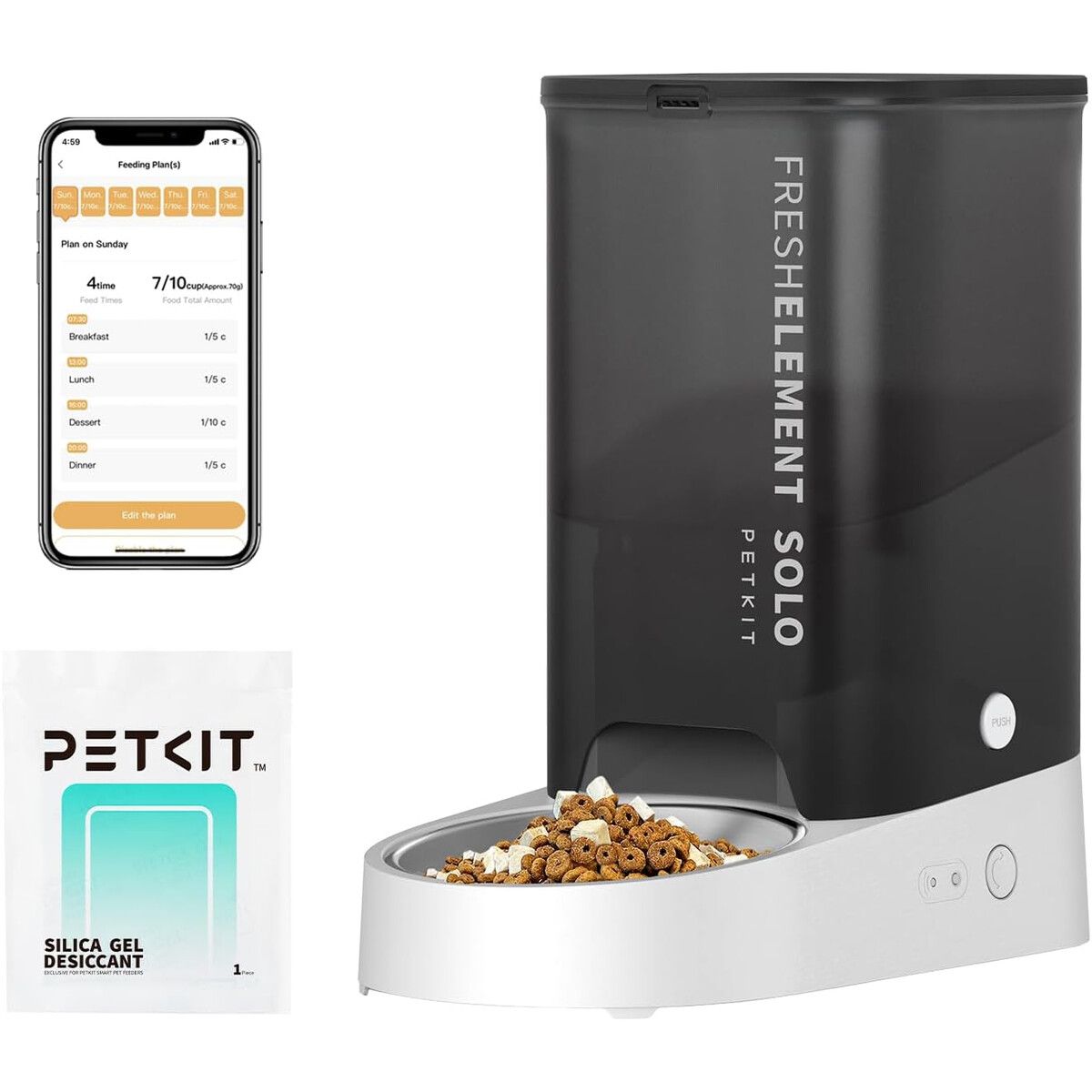 Comedero Automático WiFi 3 L con App PETKIT P570