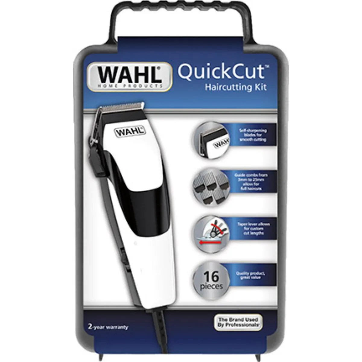 Cortadora de Cabello Quick Cut Kit 16 Piezas WAHL 9314-2418