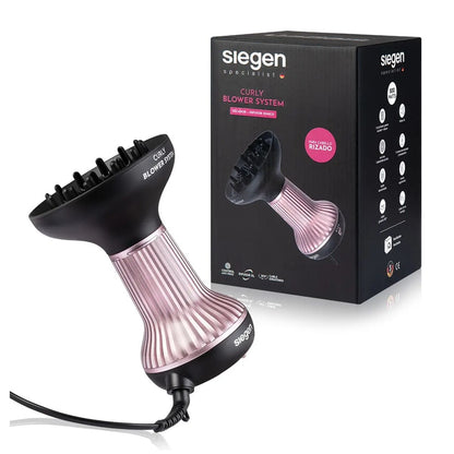 Secadora con Difusor Curly Blower System 800 W SIEGEN SG-3180
