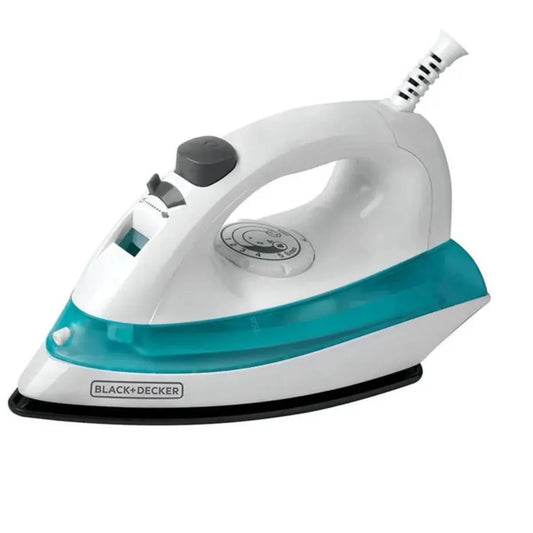 Plancha Eléctrica a Vapor 1100 W Suela Antiadherente BLACK+DECKER IRBD100-CL