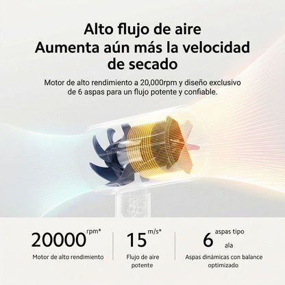 Secadora de Cabello Compacta Plegable 1600 W con Iones XIAOMI H101