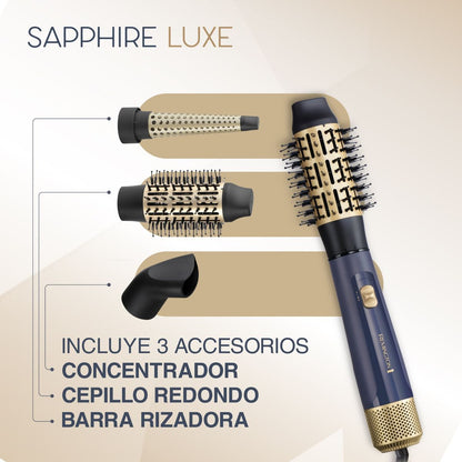 Cepillo de Aire Multiestilizador 3 en 1 Iónico REMINGTON Sapphire Luxe AS5805