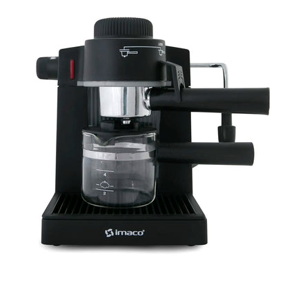 Cafetera Espresso y Capuccino 5 Bares 4 Tazas IMACO IECM5B