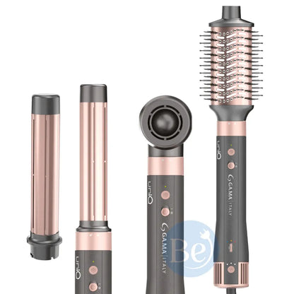 Multistyler 4 en 1 Seca, Alisa y Ondula Motor Brushless GAMA UniQ Aura