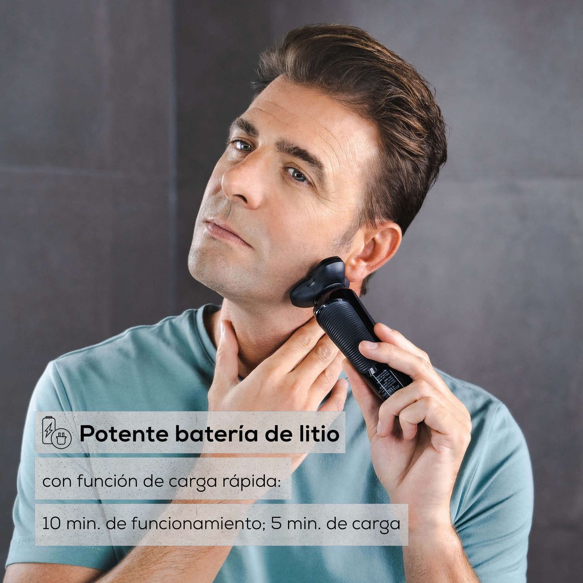 Afeitadora Rotativa Recargable Resistente al Agua IPX7 BEURER MN8X
