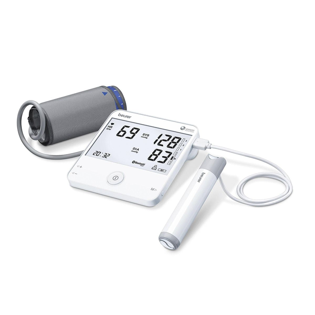 Tensiómetro Digital de Brazo con ECG y Bluetooth BEURER BM 95