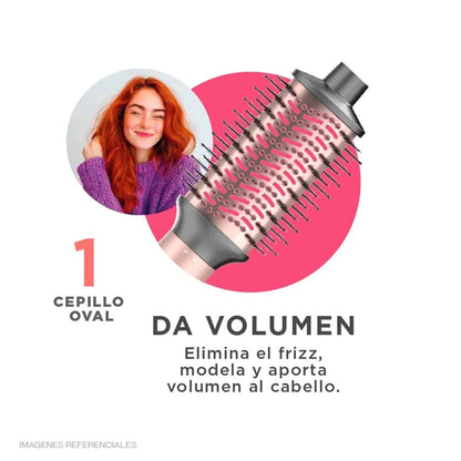 Multistyler 4 en 1 Seca, Alisa y Ondula Motor Brushless GAMA UniQ Aura