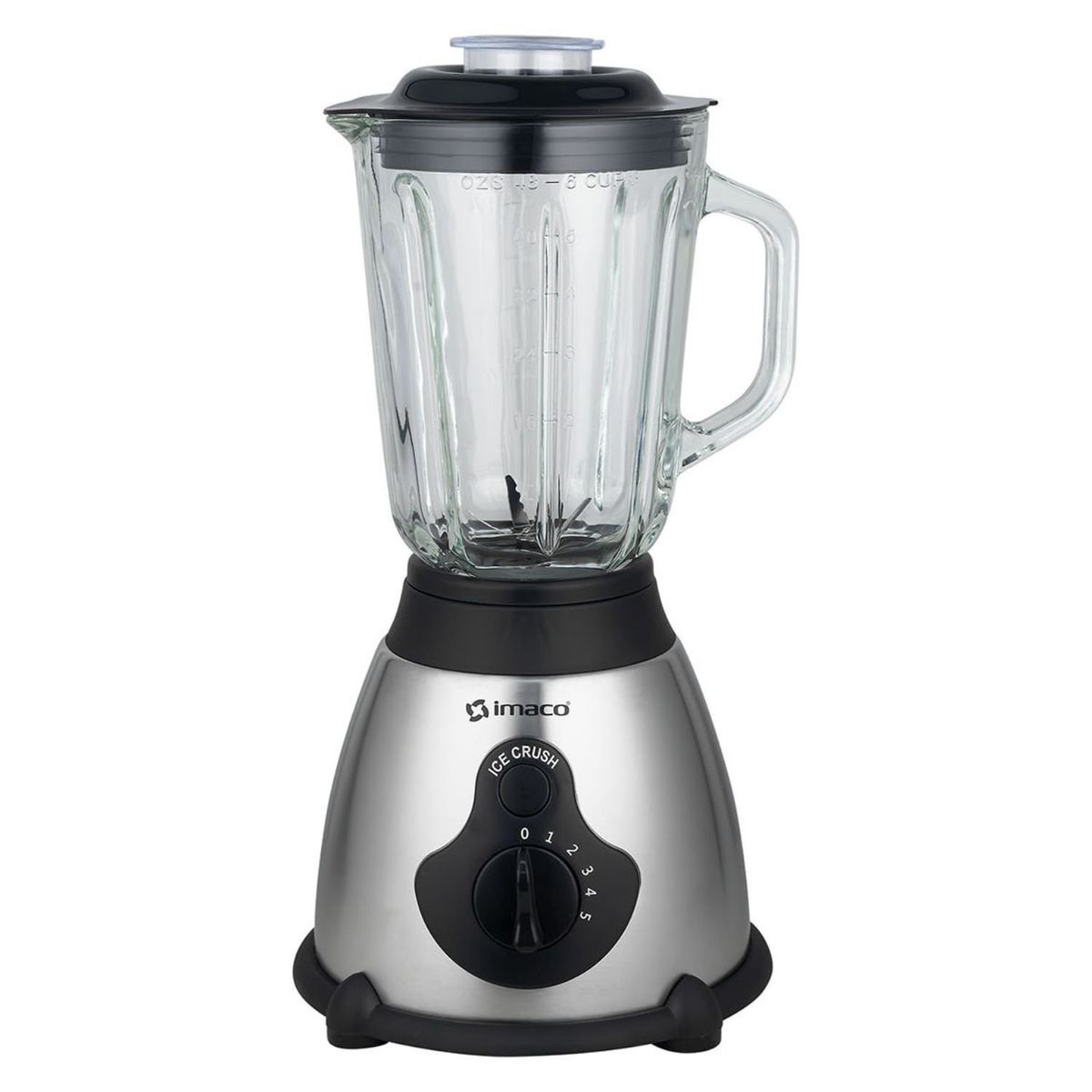Licuadora 1.5 L 450 W 5 Velocidades Vaso de Vidrio IMACO BLS509