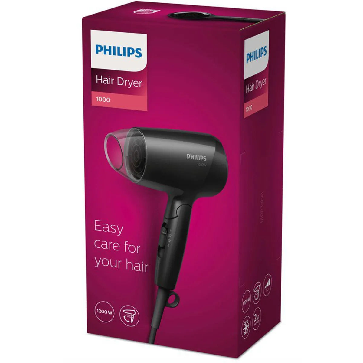 Secadora de Cabello Essential Care 1200 W ThermoProtect PHILIPS BHC010/10