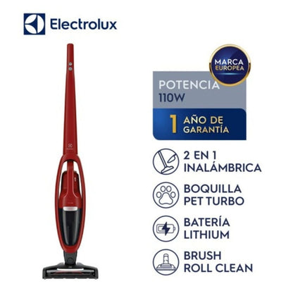 Aspiradora Inalámbrica 2 en 1 Pet con Filtro HEPA ELECTROLUX ERG36