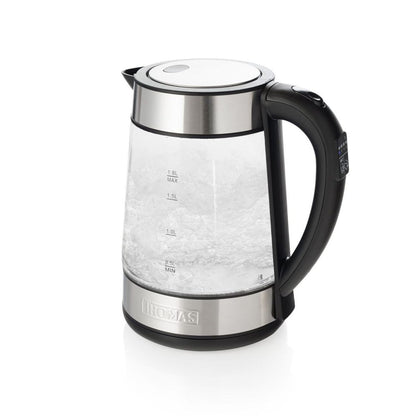 Hervidor de Vidrio Templado 1.8 L con Control de Temperatura THOMAS TH-6070VI