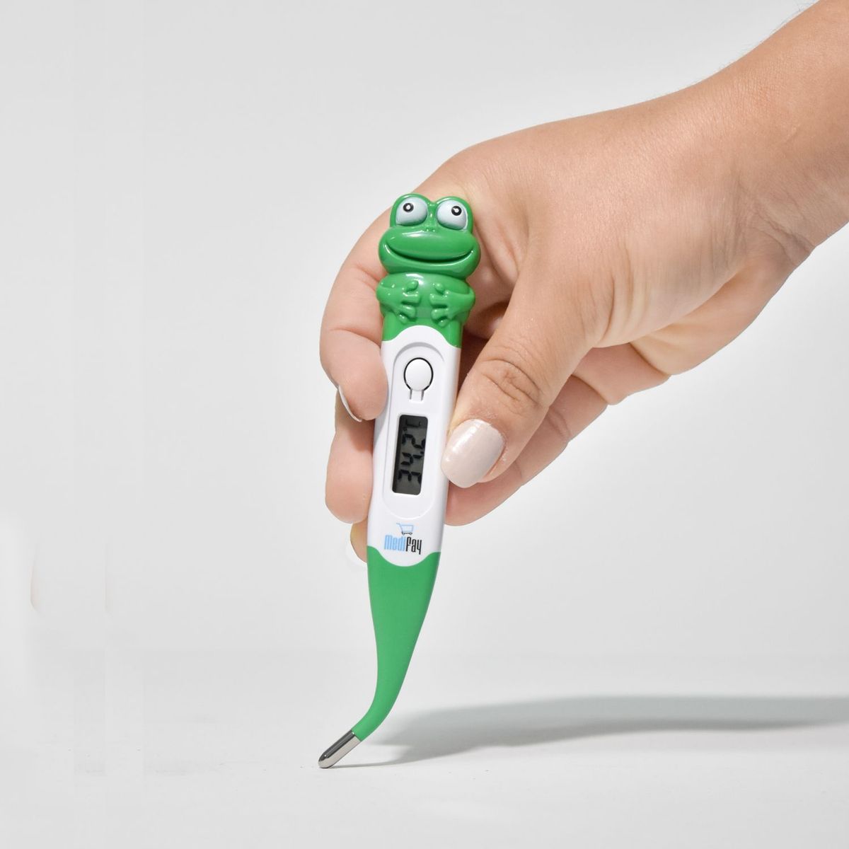 Termómetro Digital Punta Flexible con Alarma de Fiebre MEDIFAY DMT 437