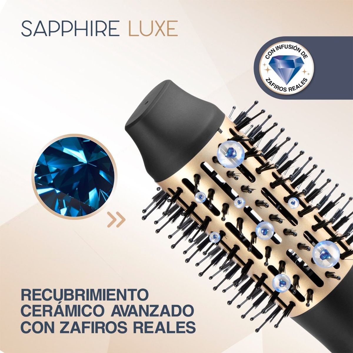 Cepillo de Aire Multiestilizador 1000 W Sapphire Luxe REMINGTON AS20A