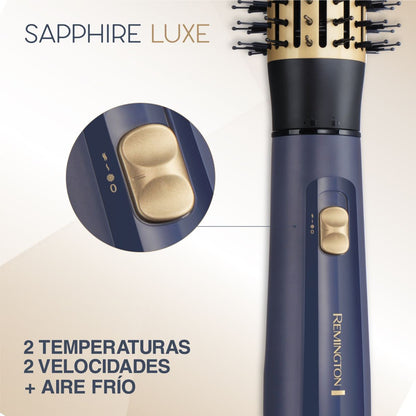 Cepillo de Aire Multiestilizador 3 en 1 Iónico REMINGTON Sapphire Luxe AS5805
