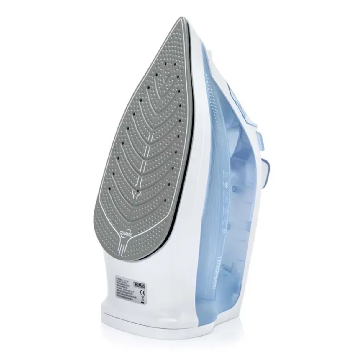 Plancha a Vapor Inalámbrica 2200 W Suela Cerámica THOMAS TH-7100