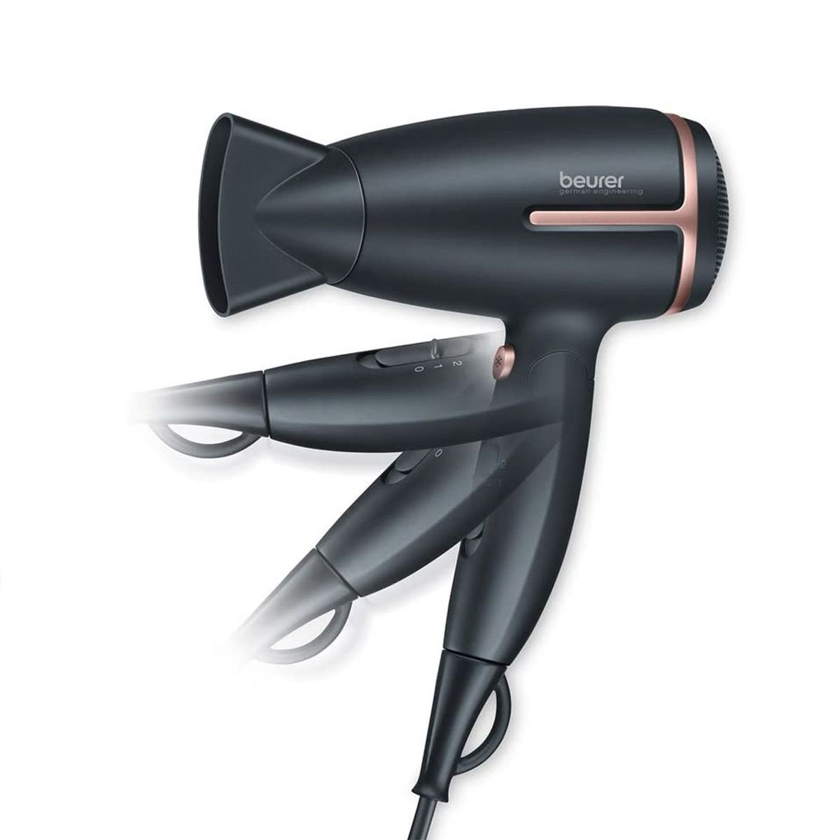 Secadora de Cabello Portátil de Viaje 1600 W BEURER HC 25