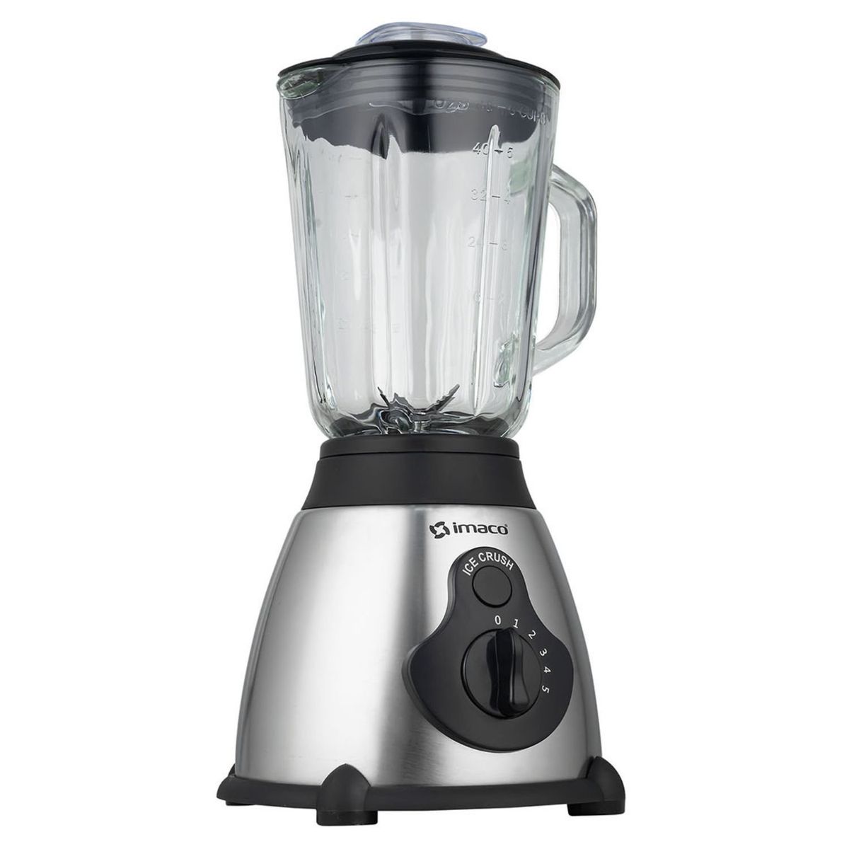 Licuadora 1.5 L 450 W 5 Velocidades Vaso de Vidrio IMACO BLS509