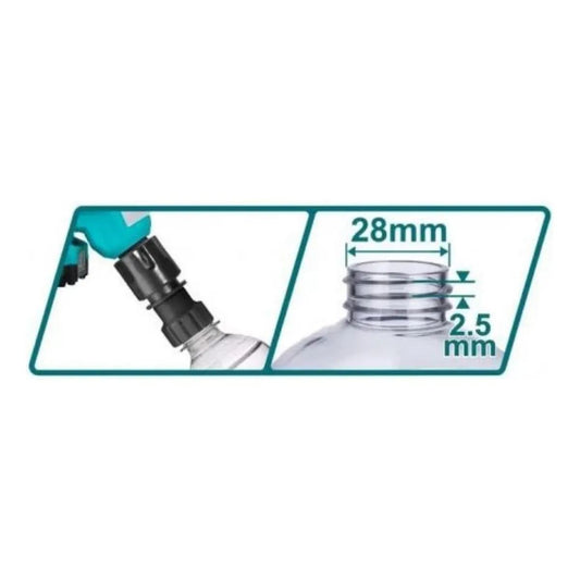 Hidrolavadora Inalámbrica Portátil 20 V 24.8 bar con Batería TOTAL TPWLI20362