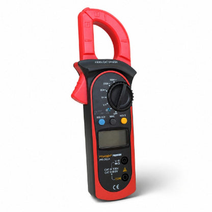 Pinza Amperimétrica Digital 600 A 600 V PRASEK PR-202A
