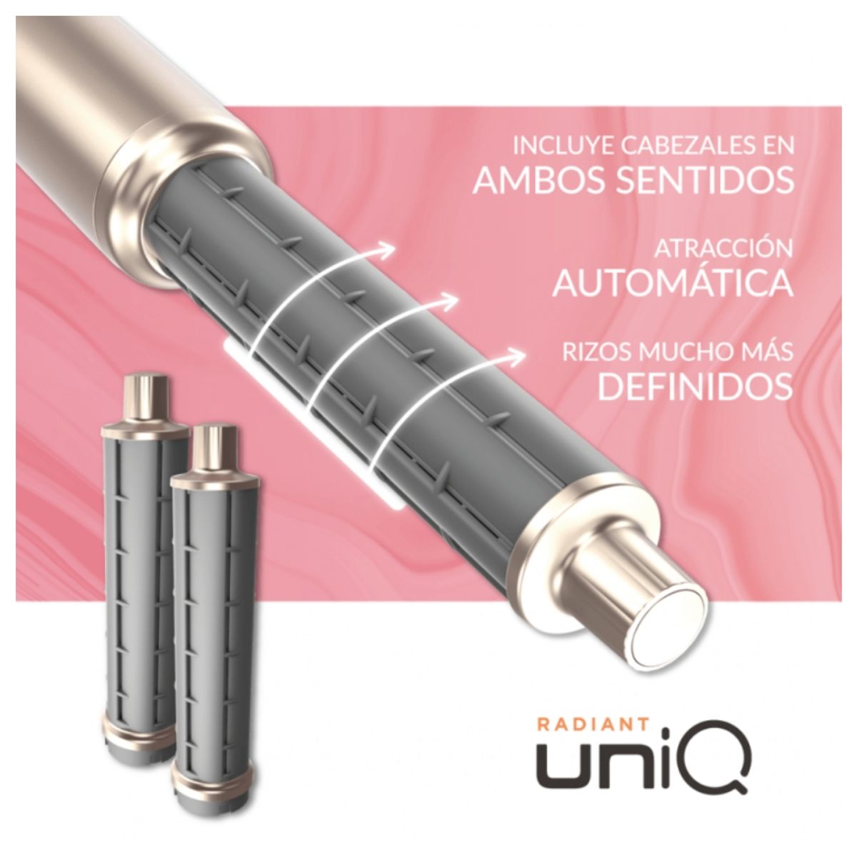 Modelador y Secador Multistyler 9 en 1 UniQ Radiant 1300 W GAMA